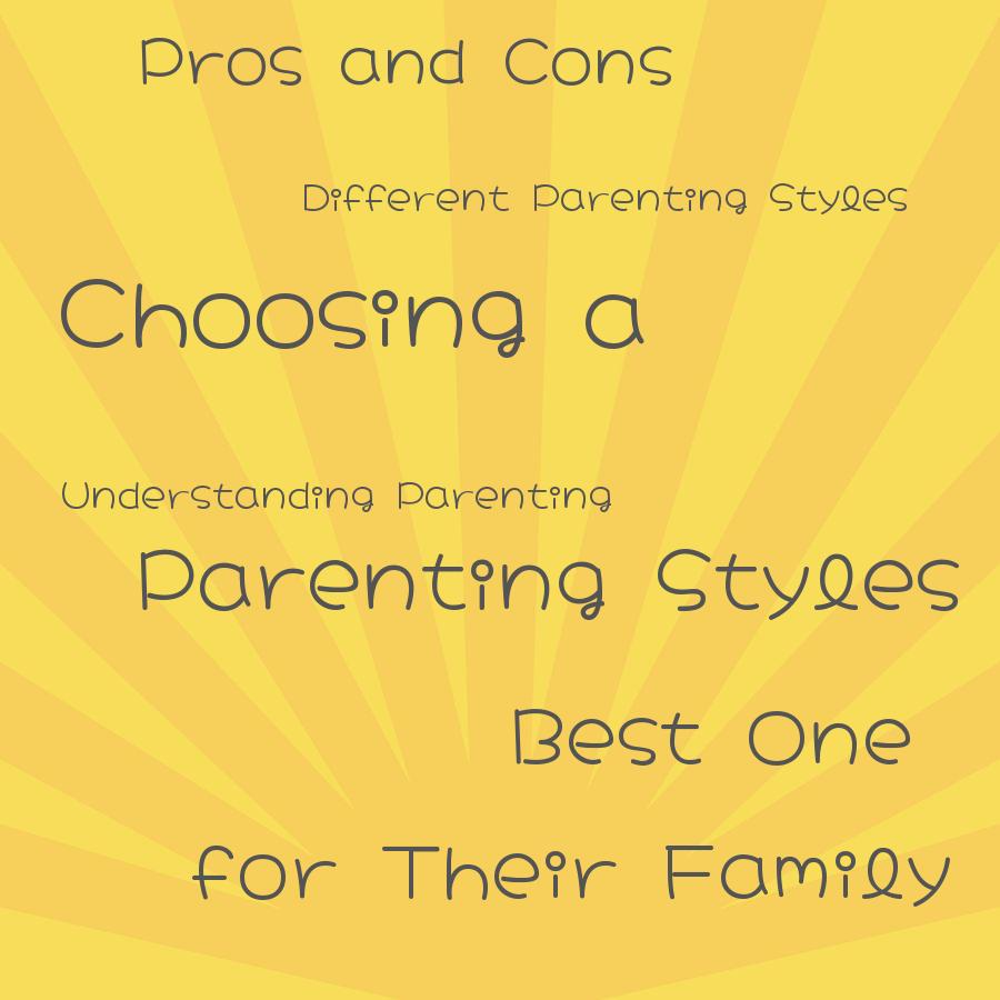 how can parents learn about different parenting styles and choose the best one for their family
