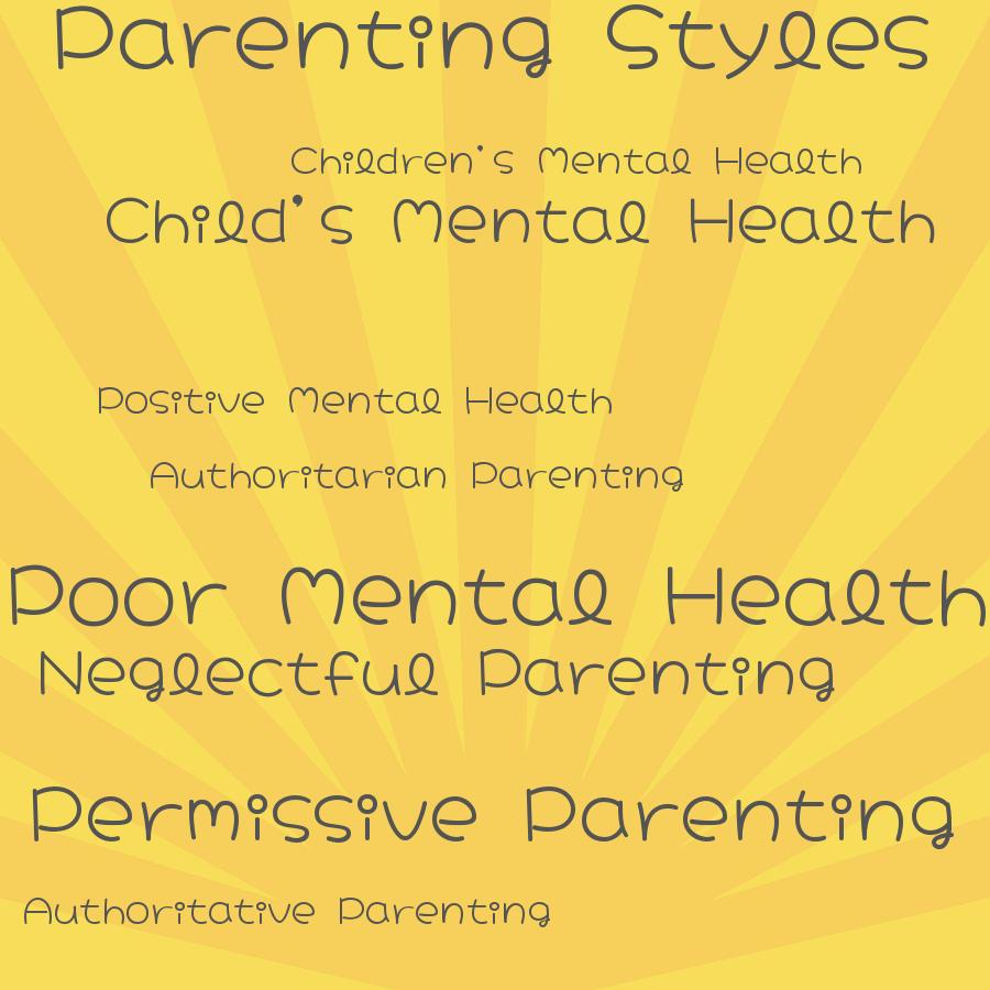 how do different parenting styles impact a childs mental health