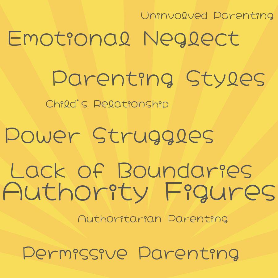 how do parenting styles influence a childs relationship with their parents and other authority figures