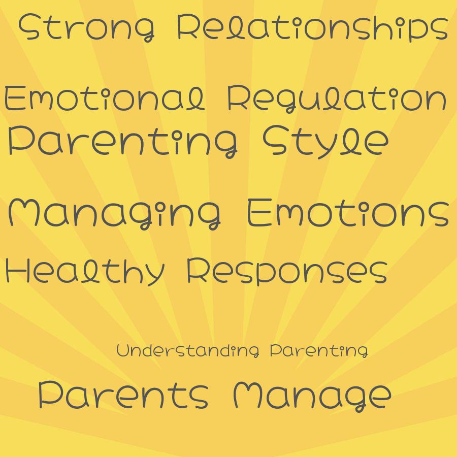 how do parents manage their own emotions and responses when using their parenting style