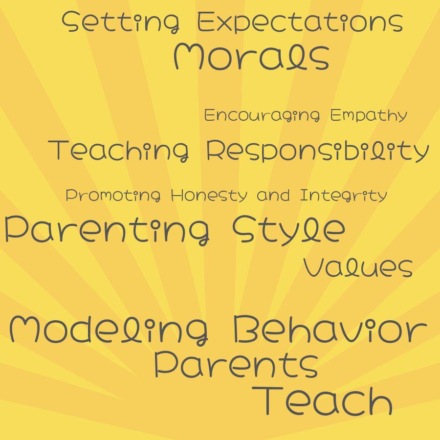 how do parents teach values and morals through their parenting style