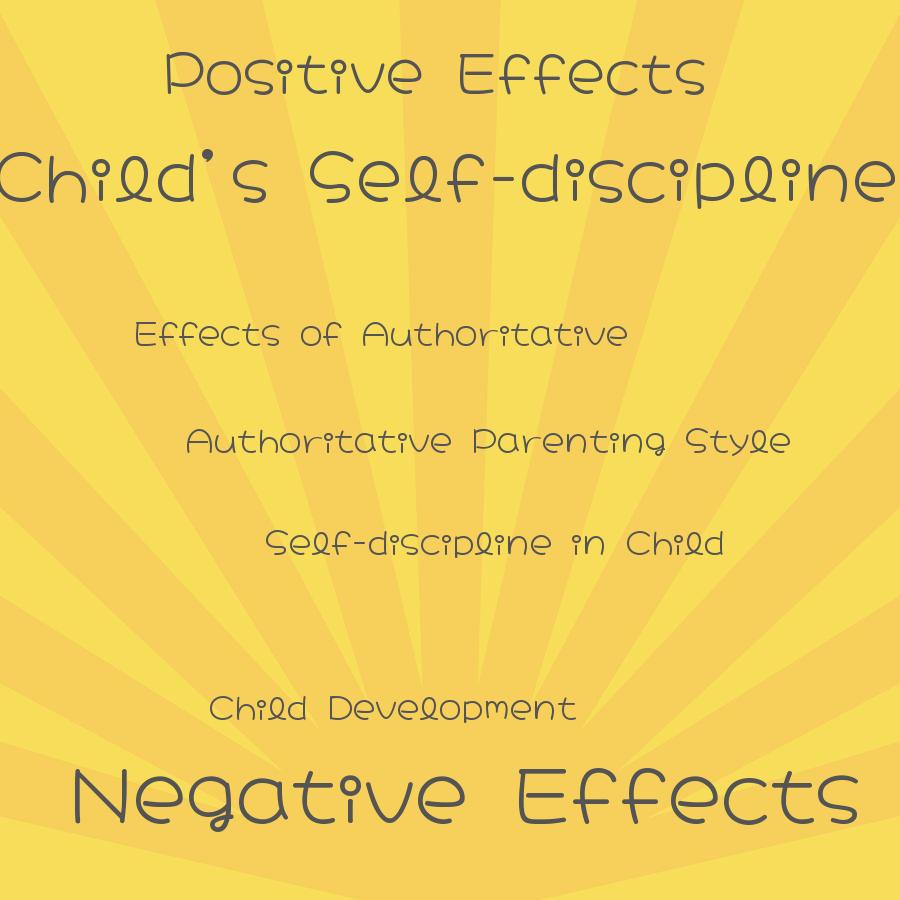 what are the effects of an authoritative parenting style on a childs self discipline