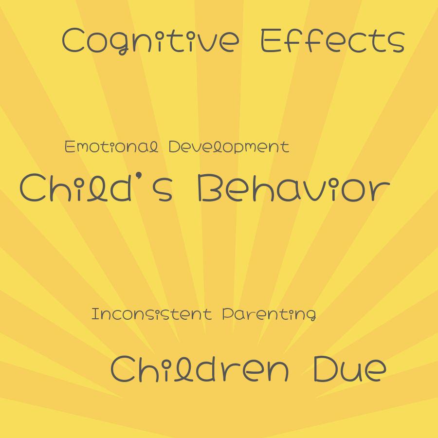 what are the effects of inconsistent parenting on a childs behavior
