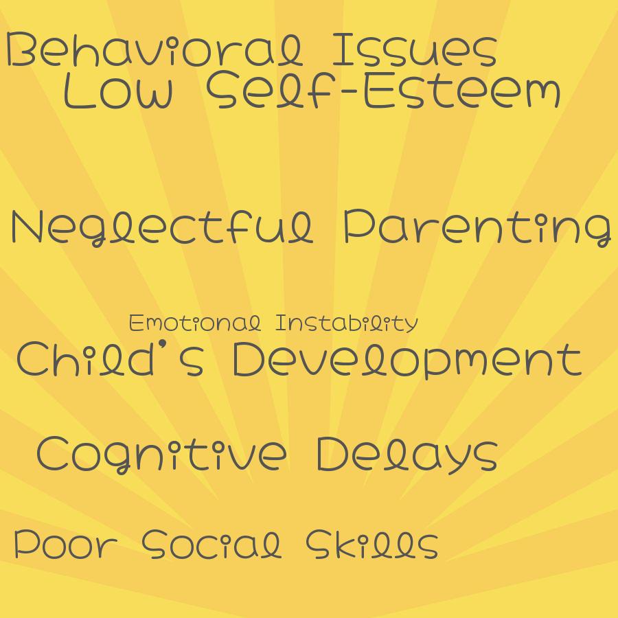 what are the effects of neglectful parenting on a childs development