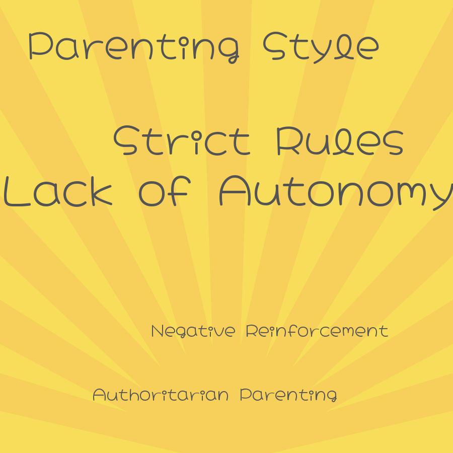 which parenting style leads to bossy and noncompliant behavior in children