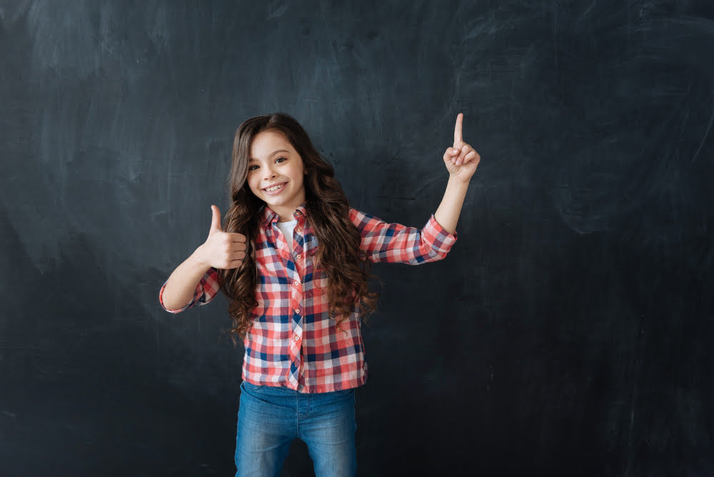 kid standing up for what's right